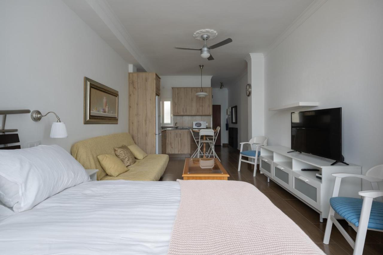 Estudio Con Vistas Al Mar En Las Canteras Лас Палмас де Гран Канария Екстериор снимка